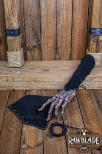 Brila Split Leather Bracelets Black