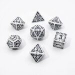 Engraved Dice - White