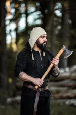 Gorro Michel en óptica de lino -  Cáñamo - Imagen 3
