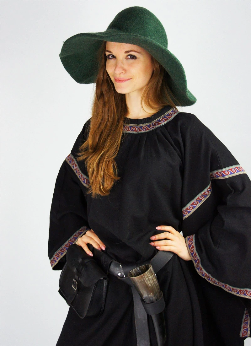 handgefertigter-hut-eleganz-gruen Sombrero hecho a mano "Elegance" Verde - Imagen 1