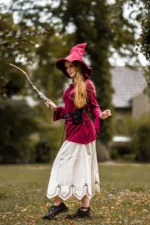 Sombrero de bruja "Agata" Rojo - Imagen 6