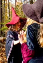 Sombrero de bruja "Agata" Rojo - Imagen 8