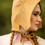 Gorro medieval "Claire" Marrón miel