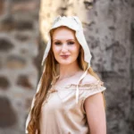 Sombrero medieval "Claire" Natural