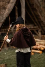 Gorro Robin Hood Negro - Imagen 2