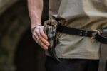 Cuerno Para Beber Vikingo "Odin" - Aprox. 0,6 Litros De Capacidad