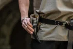 Cuerno Para Beber Vikingo "Odin" - Aprox. 0,9 Litros De Capacidad