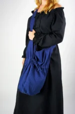 Bolso de hombro "Leti" Azul - Imagen 2