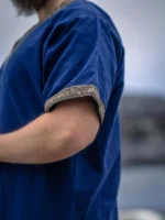 Túnica corta vikinga "Loki" azul - Imagen 9