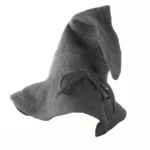 Gorro de lana de mago "Merlín" Gris