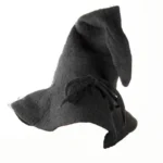 Gorro de lana de mago "Merlín" Negro