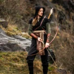 Túnica Ranger Negra Espalda